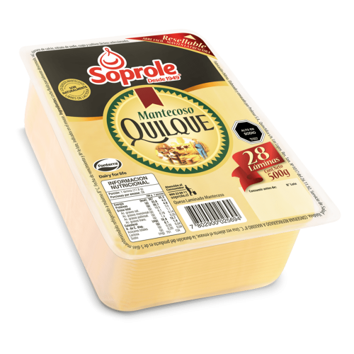 queso mantecoso laminado quilque
